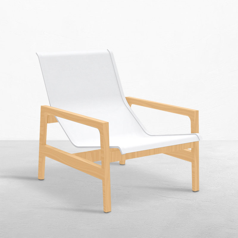 Seashore 33.5" H Patio Chair, Natural