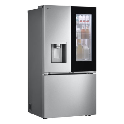 Lg 26 Cu. Ft. Smart Counter-depth Max French Door Refrigerator With Instaview Door-in-door -  LF26C6360S