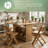 Corona Space Saving Solid Wood Butterfly Dining Set