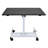 West Hewish Adjustable Metal Base Standing Desk
