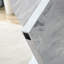 Table basse ronde blanche en MDF multi-styles