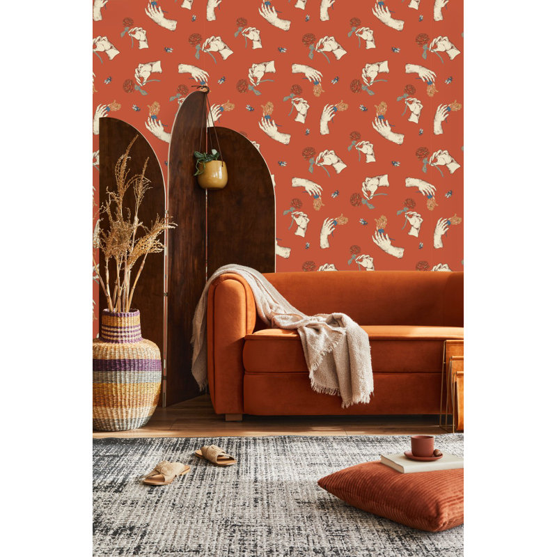 Carreau de papier peint l 25 po, L 10,42 po x L 2,08 po