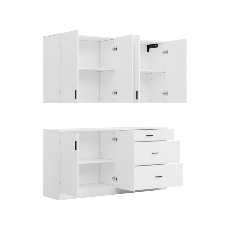 63" W Kitchen Pantry