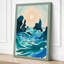 Serenity Coastal - Wrapped Canvas-2068387162-2068387159