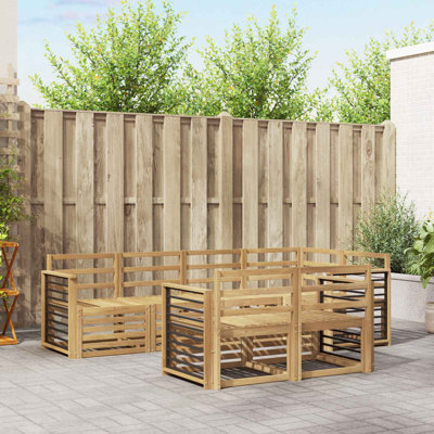 247cm Wide Patio Sectional Set