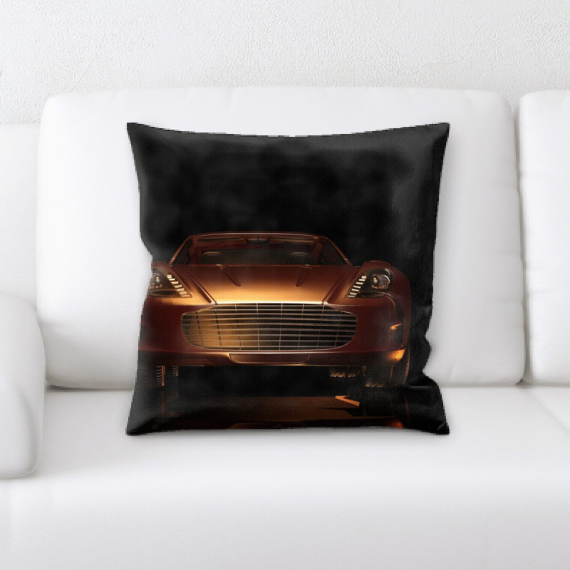 Coussin décoratif voiture de sport