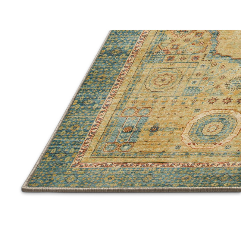 Abstract Indoor Rug, Rectangle 5' x 7'