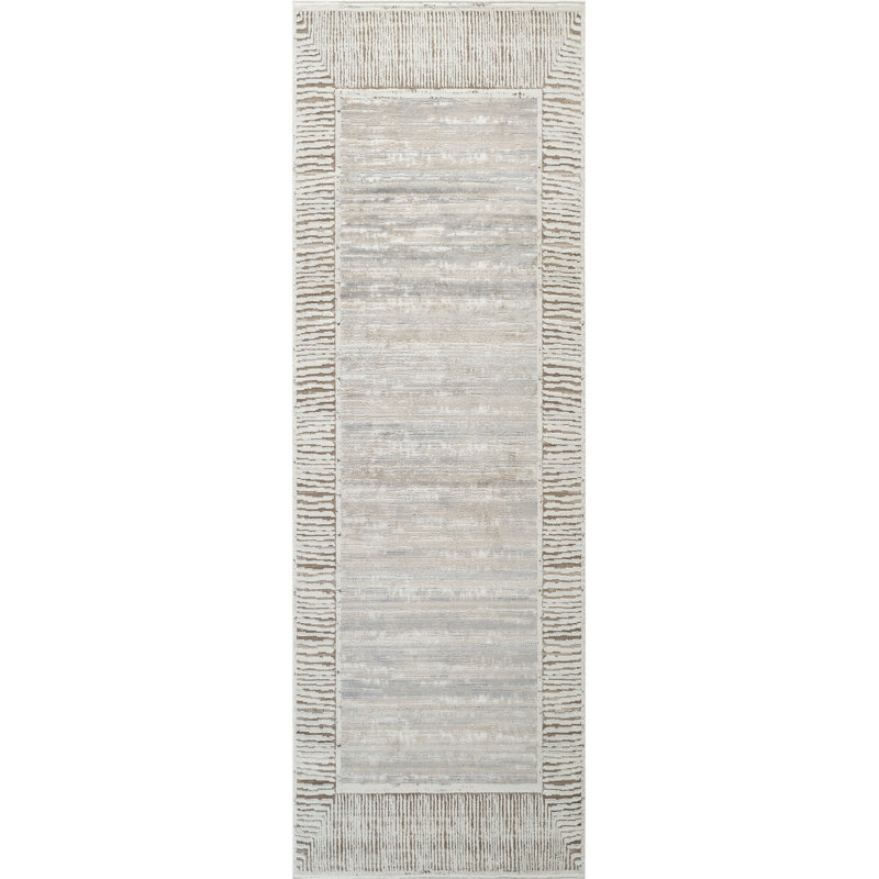 Isborne Power-Loomed High-Low Area Rug , Runner 2'7" x 10'