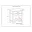 Table de chevet - brun tabac foncé-1886757568