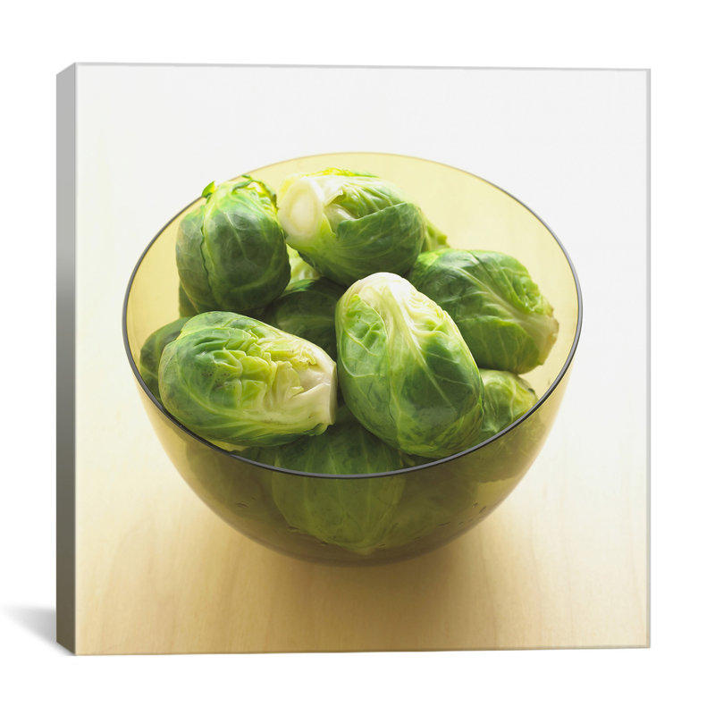 Reproduction de photo sur toile, "nourriture et cuisine" de bruxelles, H 18 po x l 18 po x P 0,75 po