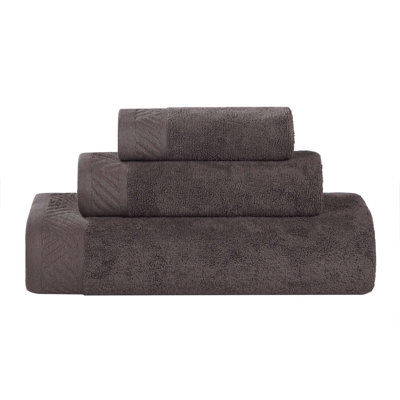 Ensemble de serviettes de bain 3 pièces en coton égyptien Olender