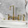 Concord Centerset Double Handle Kitchen Faucet with Side Spray