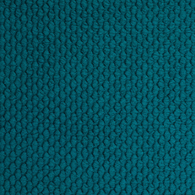Coussins de chaise antidérapants Honeycomb, Bleu paon, Paquet de 2