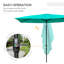Parasol de marché rectangulaire Kaliope-1423119500