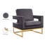 Fauteuil en velours l 33 po Binghamton-694730414-694730416