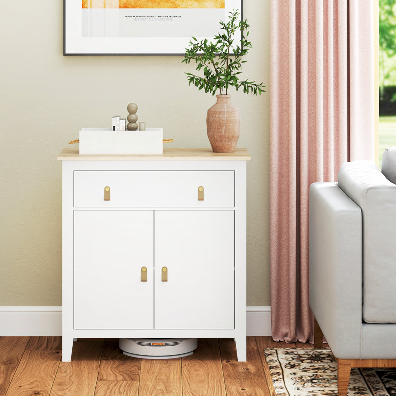 80cm Sideboard, White