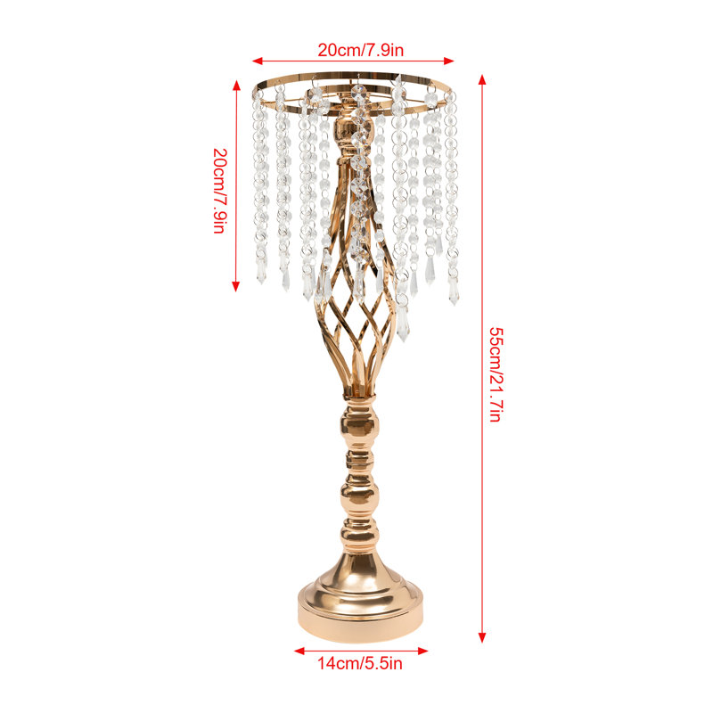 Toiles de fond et enseignes, Or, H 21,7 po x l 7,9 po x P 7,9 po