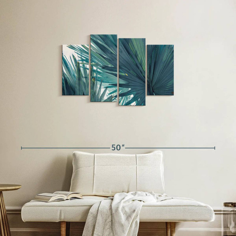 Feuilles de palmier Harnek, H 22 po x l 36 po