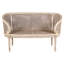 Banc ovale en rotin Hiro