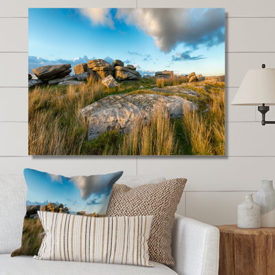 Shrublands on Arkansas Desert sur toile