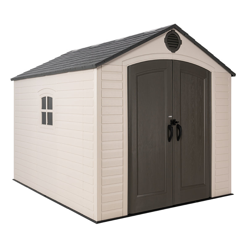 Lifetime 8 Ft. x 10 Ft. Outdoor Storage Shed