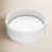 Anvil 16" L x 16" W x 5" H Matte White Handmade Round Vessel Bathroom Sink