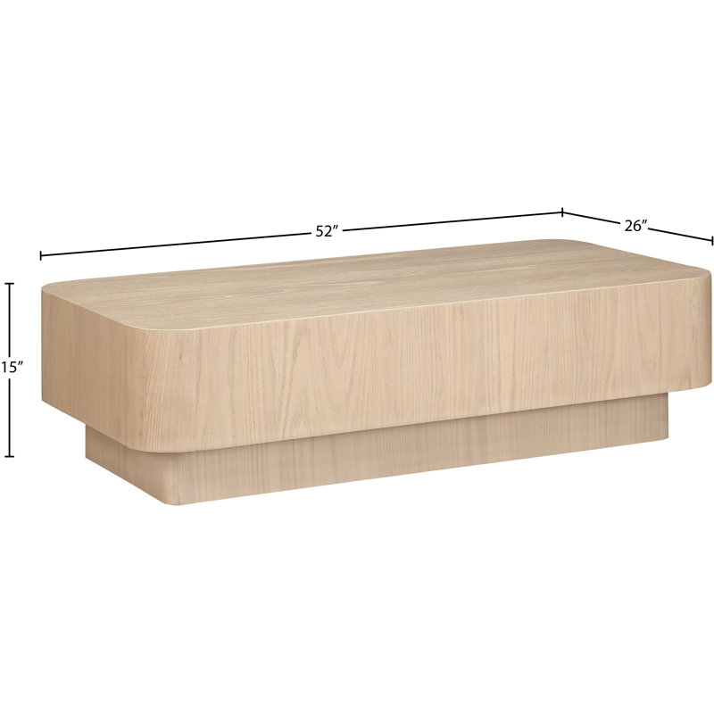 Table basse Oakmont, Naturel