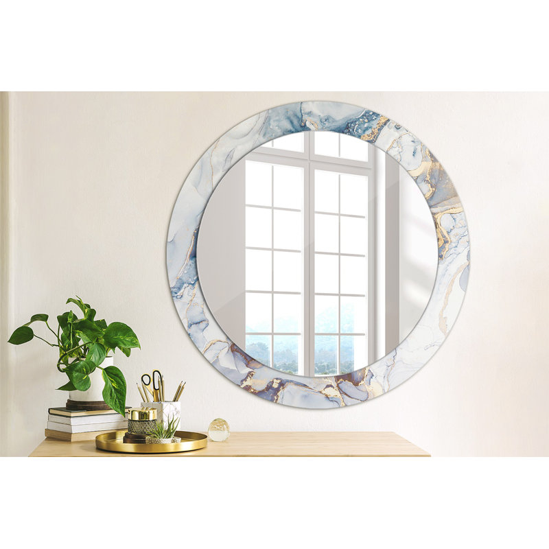 Huldar Glass Flat Wall Mirror