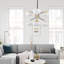 Lustre linéaire moderne 6 lumières Spoutnik-438534459