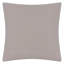 Housse de coussin décoratif brodée à motif de fleurs 3D
