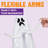 6Pcs 19.6” Halloween Hanging Ghost, White