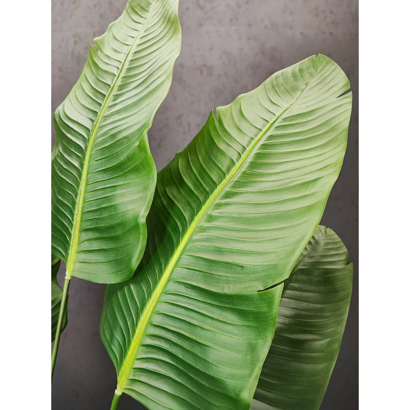 Palmier artificiel en soie artificielle, H 84 po x l 40 po x P 40 po