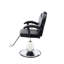 Fauteuils de coiffeur inclinables 90 ° à 150 ° pour salon de coiffure, fauteuil de salon pivotant à 360 ° pour coiffeur