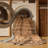 Machine Washable Persian Brown Area Rug-1656584835