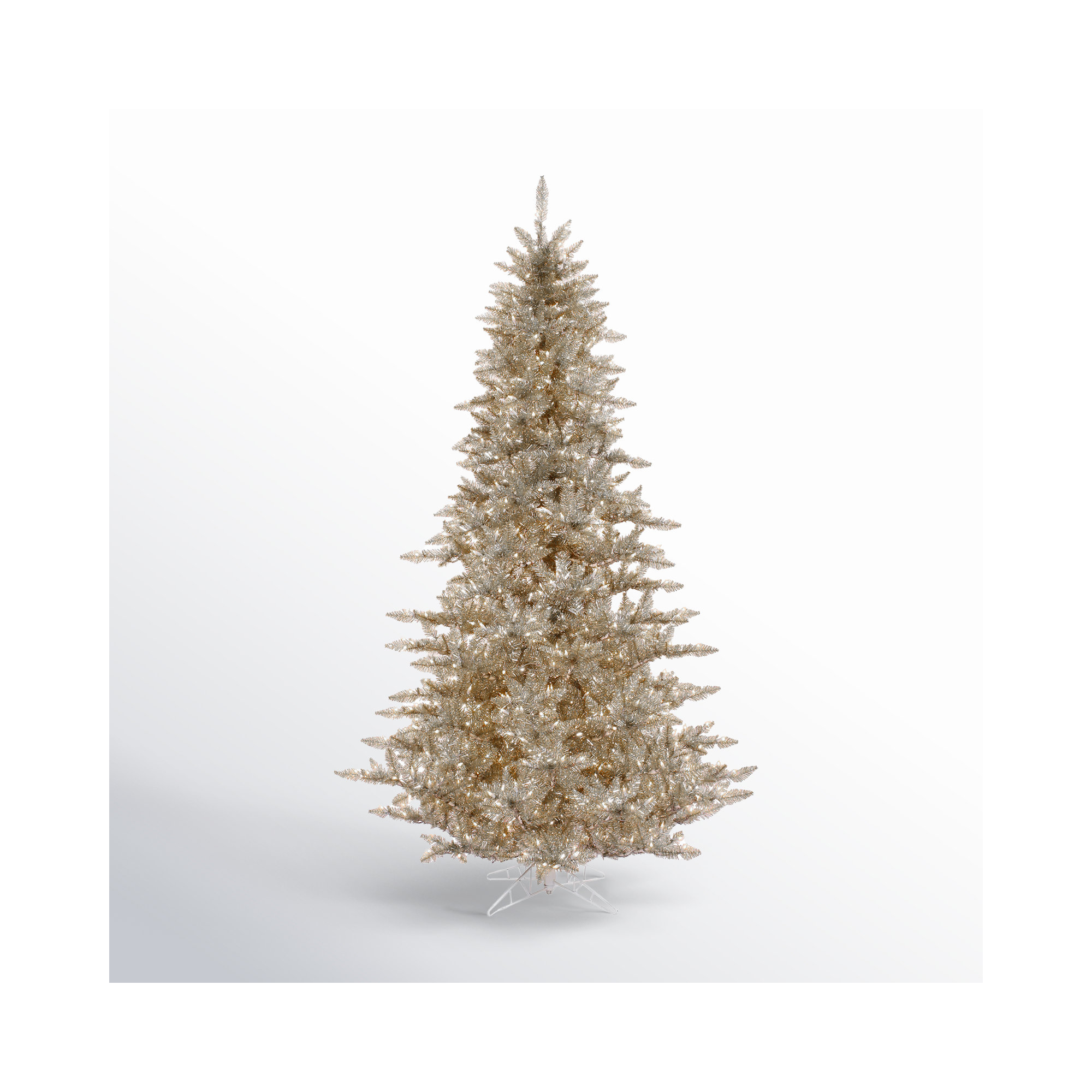 Champagne Fir Artificial Christmas Tree, 4.5'