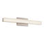 Garland 24-in Black dimmable LED Wall Sconce-2021256819