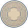 Arneshia Floral Natural/Blue Area Indoor/Outdoor Area Rug