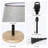 Wood Table Lamp