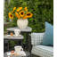 Charlotte Outdoor Triangular Side Table