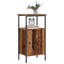 Hedger 41 cm W Iron Bedside Table-1084920230-1084920231