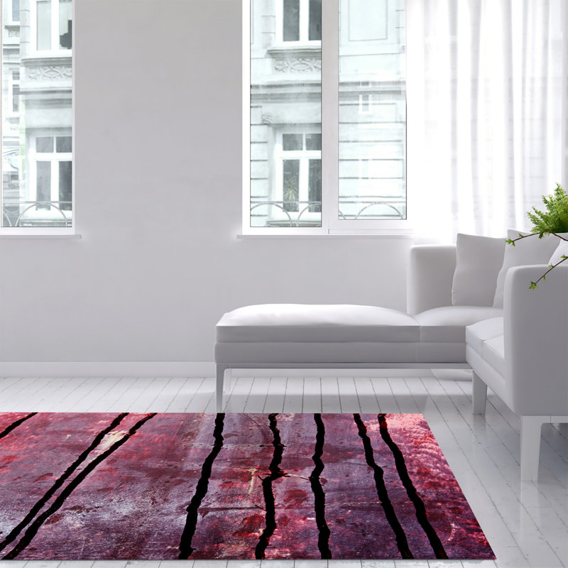 Gerren Abstract Area Rug, Rectangle 140 x 200cm