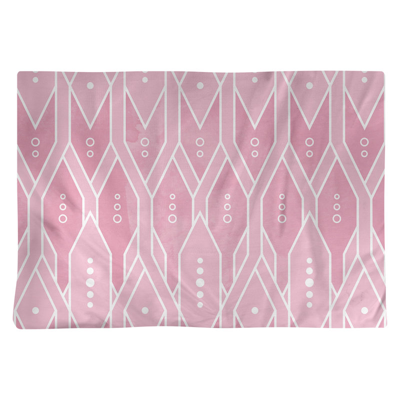 Récapitulatif de coton 18 po treillis, Rose, Sergé de polyester