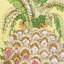 Pineapples Chintz Fabric-49817550