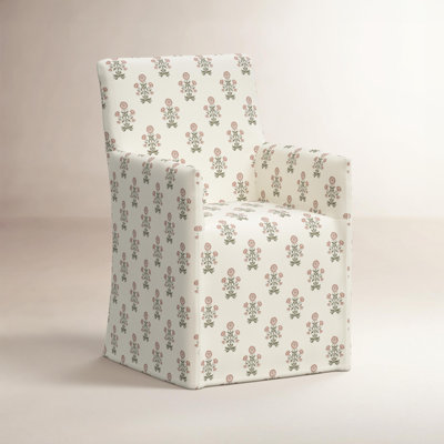 Fauteuil de salle à manger Kay avec housse amovible