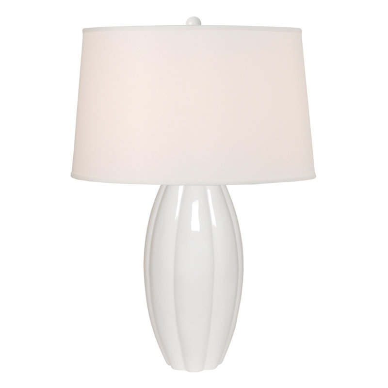 Lampe de table 27 po, Blanc