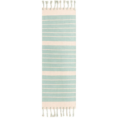 Yellville Cotton Striped Indoor Rug