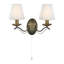 Rodman Mild Steel Candle Wall Light-1377533484
