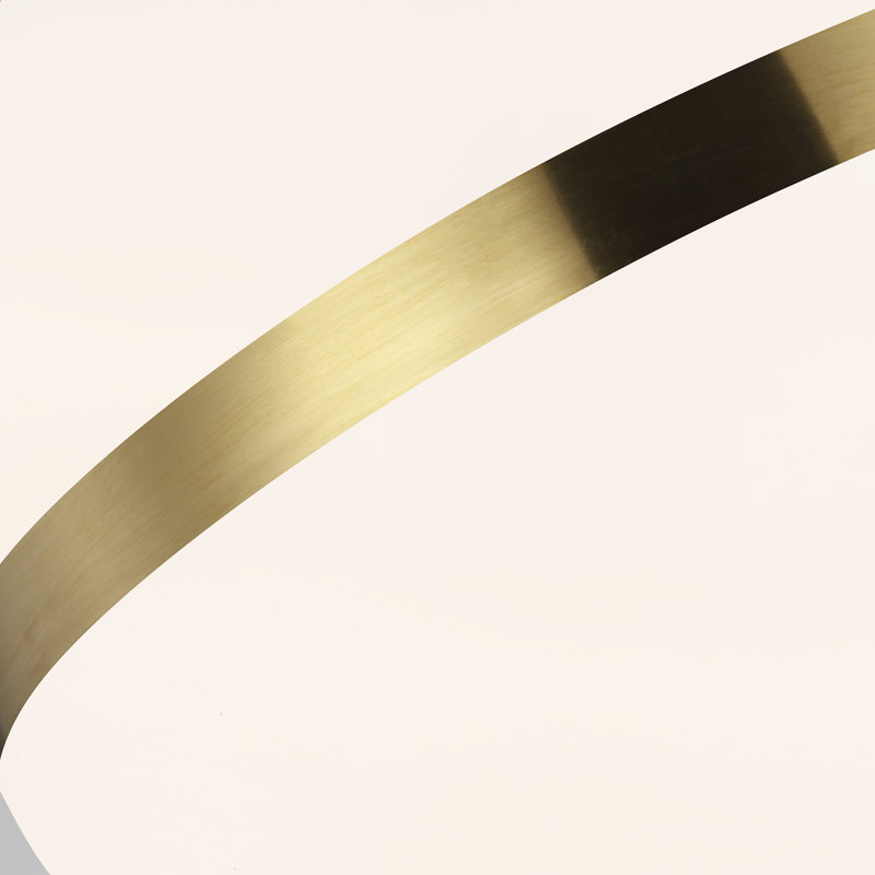 Hanea 1 - Light LED Pendant, Aged Brass, No