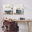 «Chic Bathroom Interior Still Life», ensemble de 2 giclées encadrées par Kim Allen-104597472-104597469