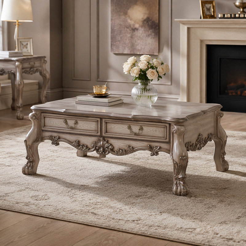 Table basse Dresden, H 20 po x l 38 po x P 57 po, Ne s’applique pas